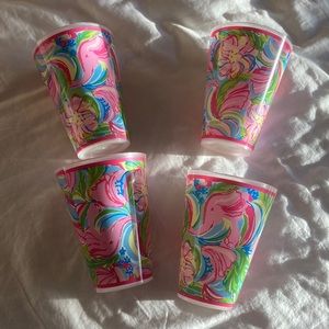 Lilly Pulitzer cups